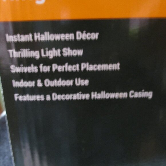 LED Light Show Projection Ring of Fire Halloween NIB - Picture 2 of 3
